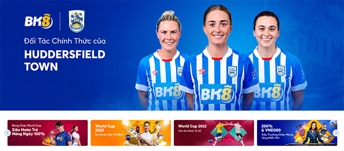 Bk tài trợ Huddersfield Town Bk tài trợ Huddersfield Town